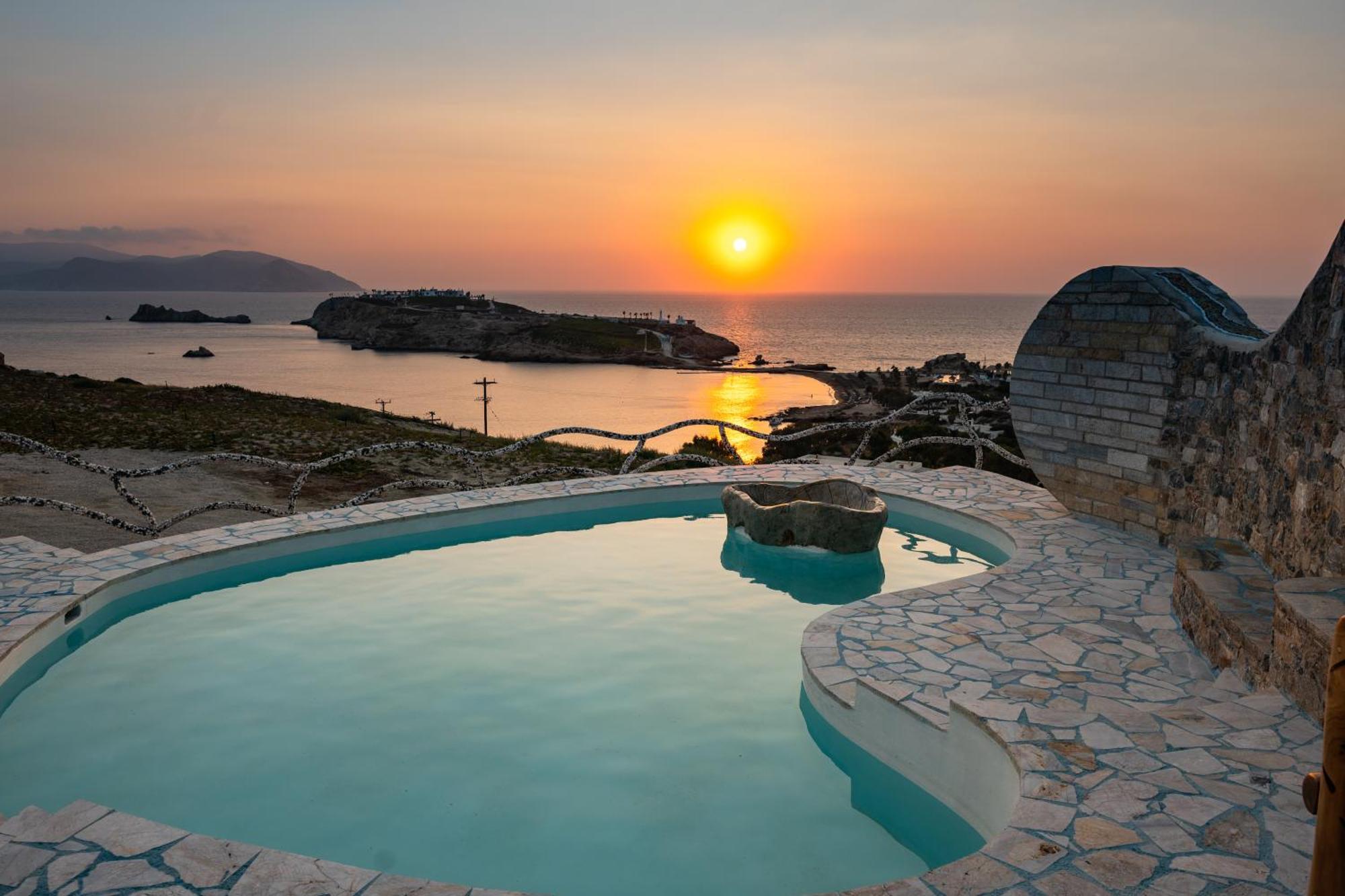 Agalia Luxury Suites Koumpara Ngoại thất bức ảnh