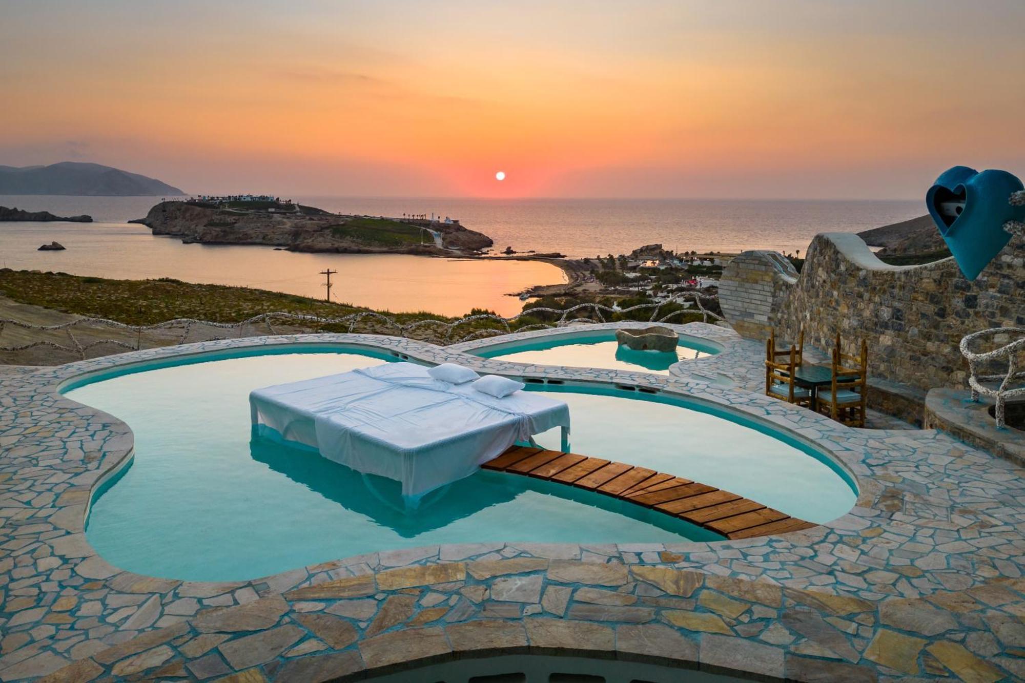 Agalia Luxury Suites Koumpara Ngoại thất bức ảnh